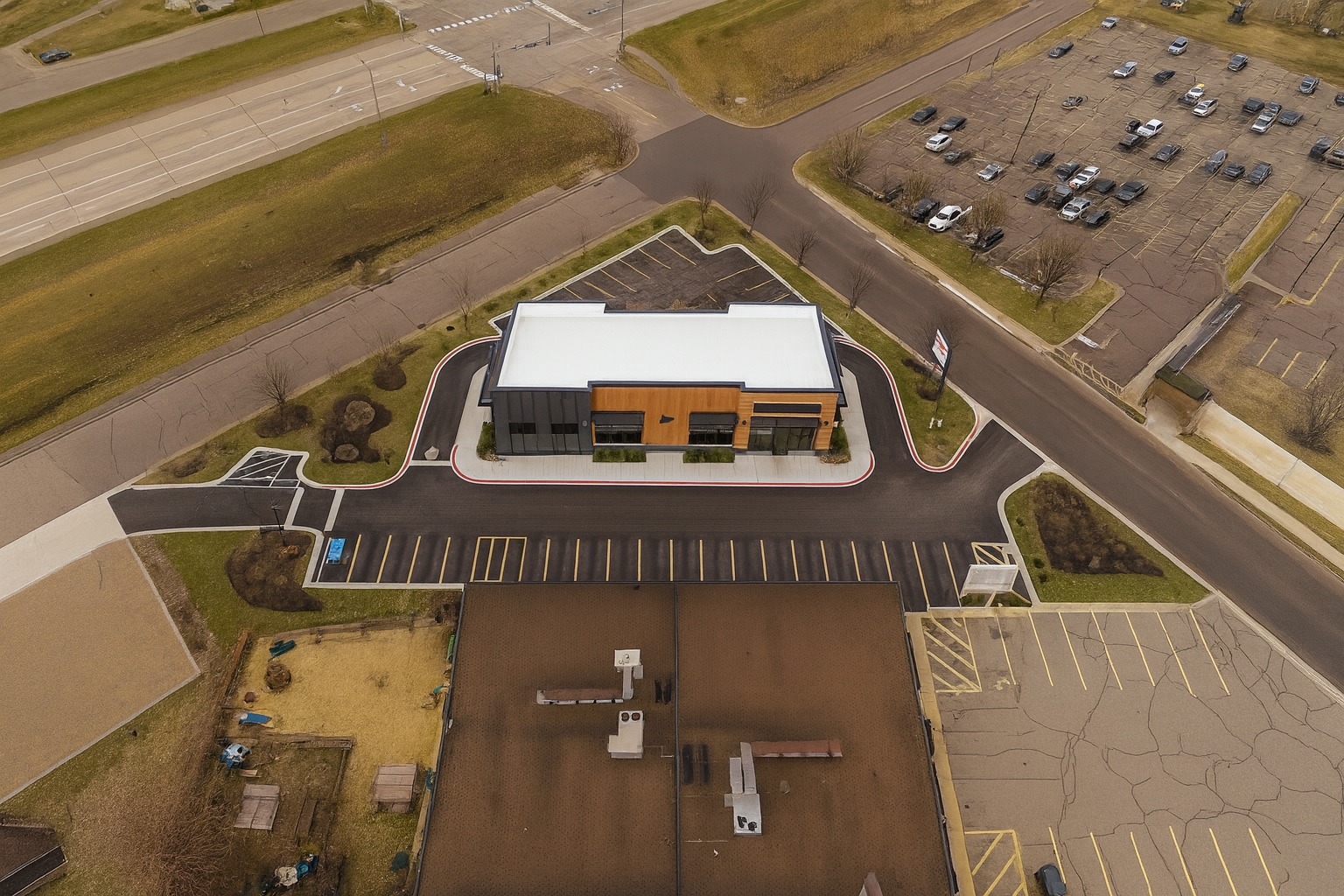 9012 Griggs Ave, Circle Pines, MN for lease Construction Photo- Image 1 of 5