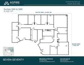 770 S Post Oak Ln, Houston, TX for lease Floor Plan- Image 2 of 4