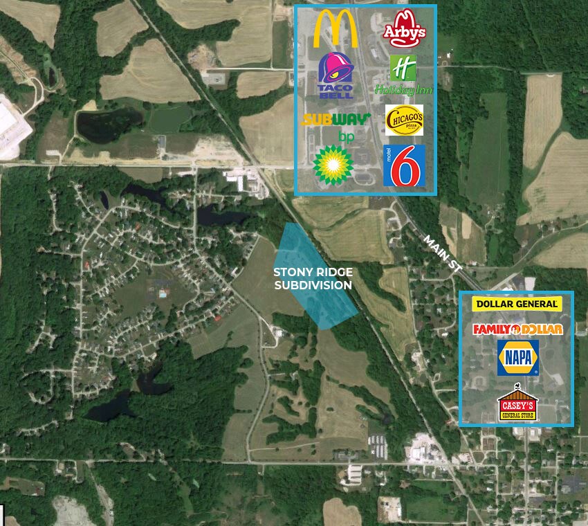 Traveling Ln, Cloverdale, IN for sale Aerial- Image 1 of 1