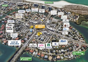 464 John Ringling Blvd, Sarasota, FL - AERIAL  map view