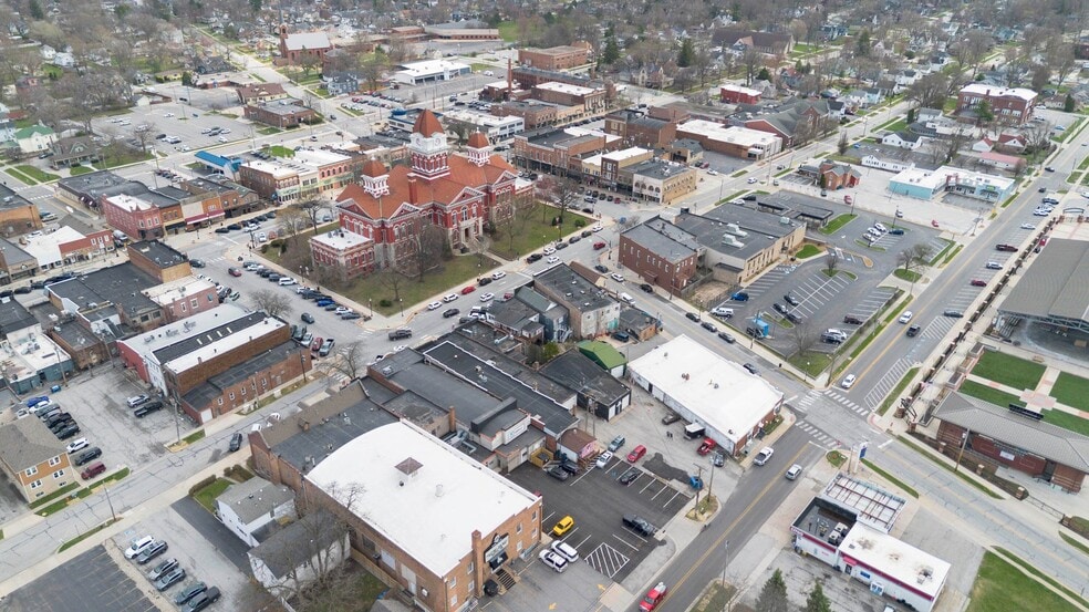 7 N Court St, Crown Point, IN for lease - Aerial - Image 3 of 18