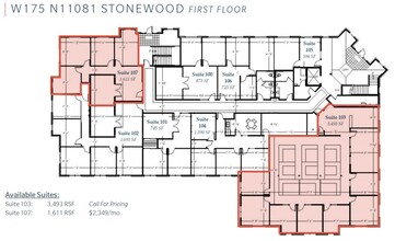 W175N11081 Stonewood Dr, Germantown, WI for lease Floor Plan- Image 1 of 1