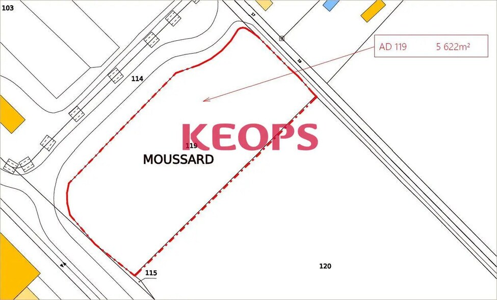 Flex in Flourens for lease - Floor Plan - Image 2 of 3