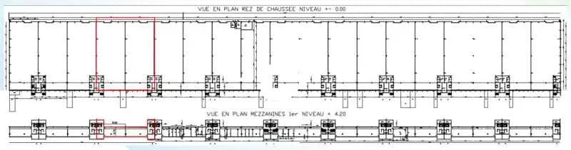 Flex in Aulnay-sous-Bois for lease - Floor Plan - Image 2 of 2