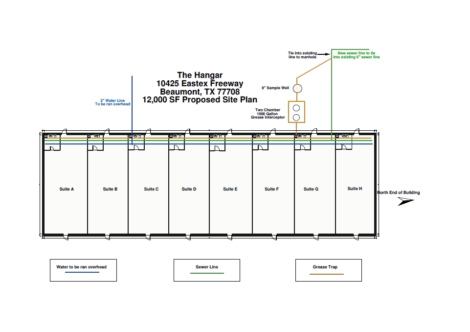 10445 Eastex Freeway, Beaumont, TX for lease Site Plan- Image 1 of 1