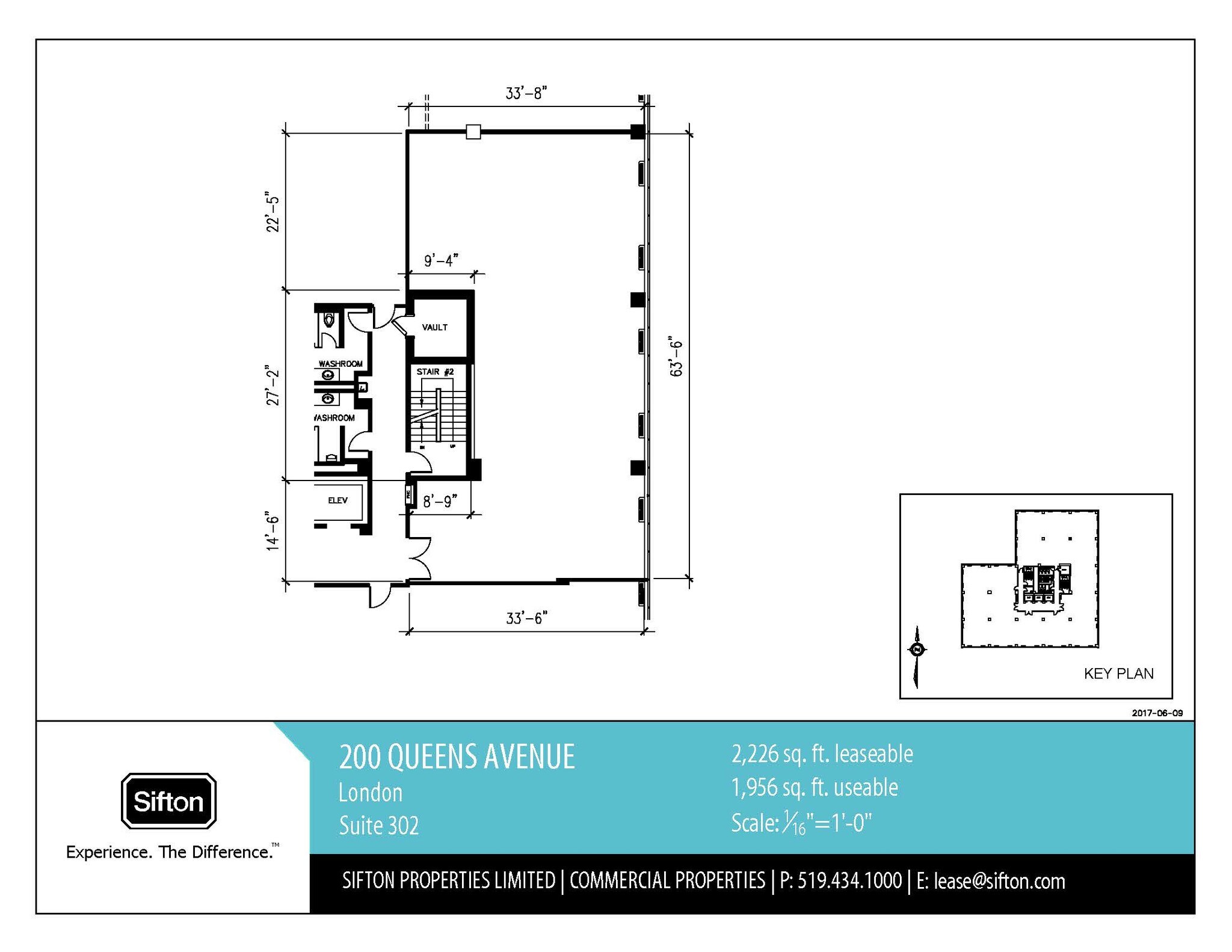 200 Queens Ave, London, ON for lease Floor Plan- Image 1 of 1