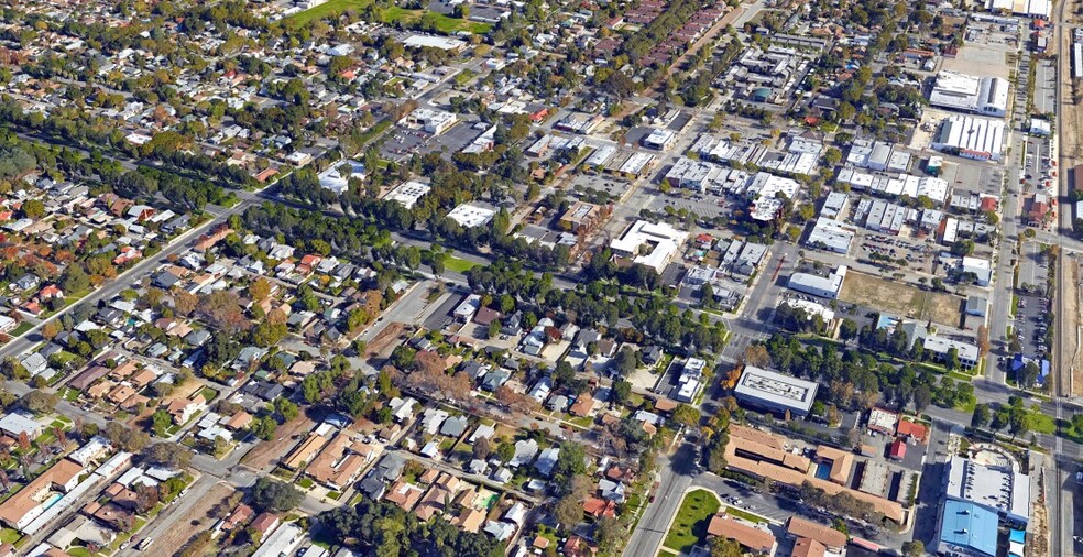 300 N Euclid Ave, Upland, CA for lease - Aerial - Image 2 of 2