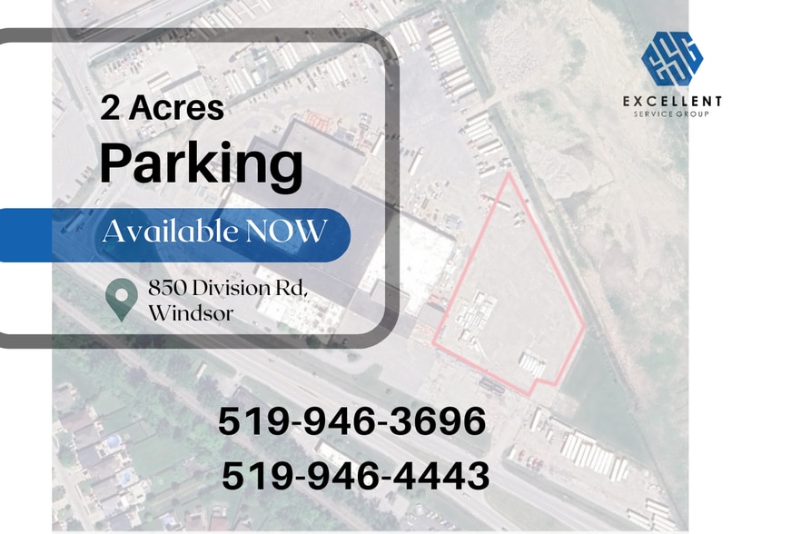 850 Division Rd, Windsor, ON for lease - Aerial - Image 1 of 1