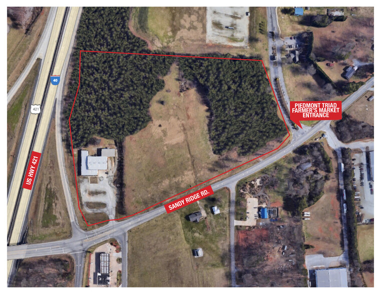 2918 Sandy Ridge Rd, Colfax, NC for sale - Primary Photo - Image 2 of 4