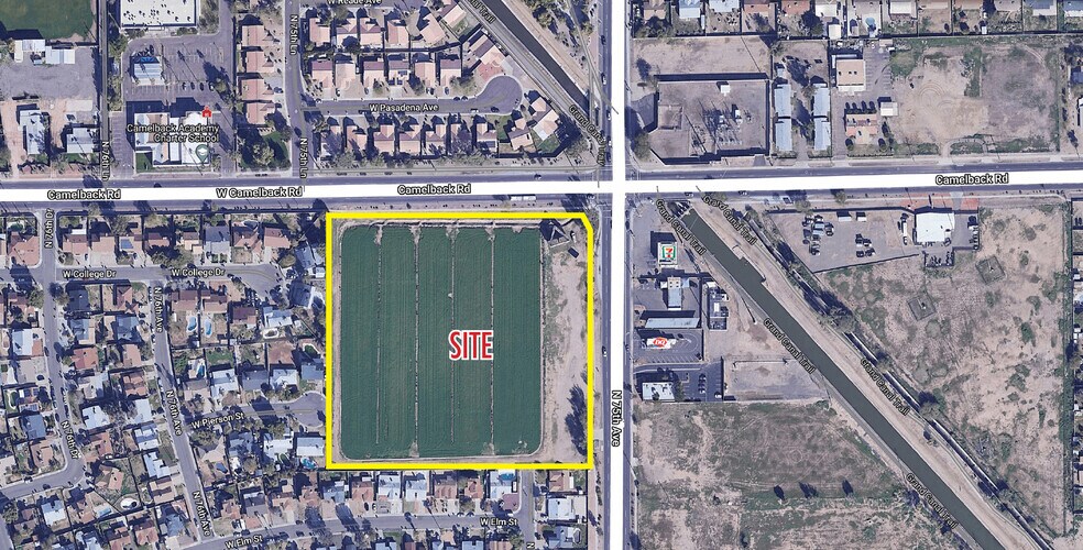 SWC 75th & Camelback Ave, Phoenix, AZ for sale - Building Photo - Image 1 of 1