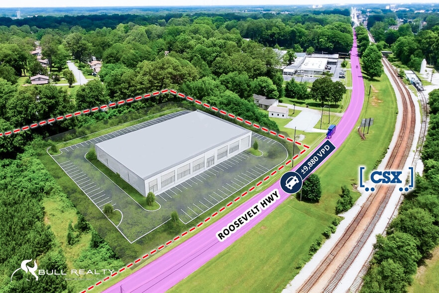 2723 Roosevelt Hwy, College Park, GA for sale - Building Photo - Image 2 of 30