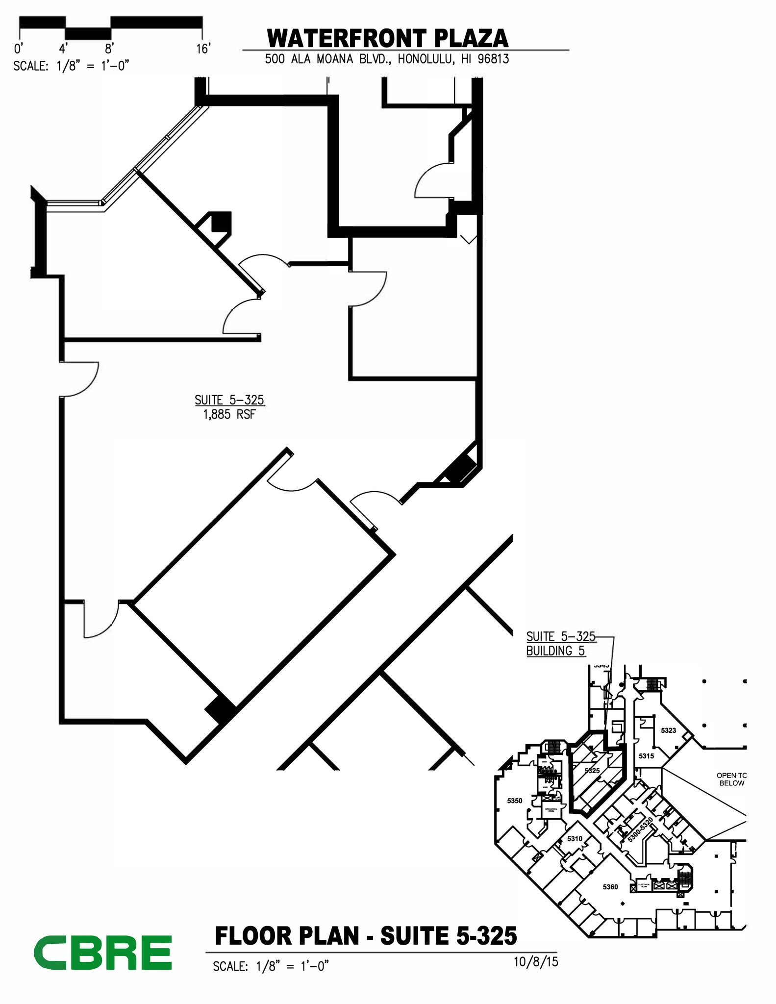 500 Ala Moana Blvd, Honolulu, HI for lease Site Plan- Image 1 of 1