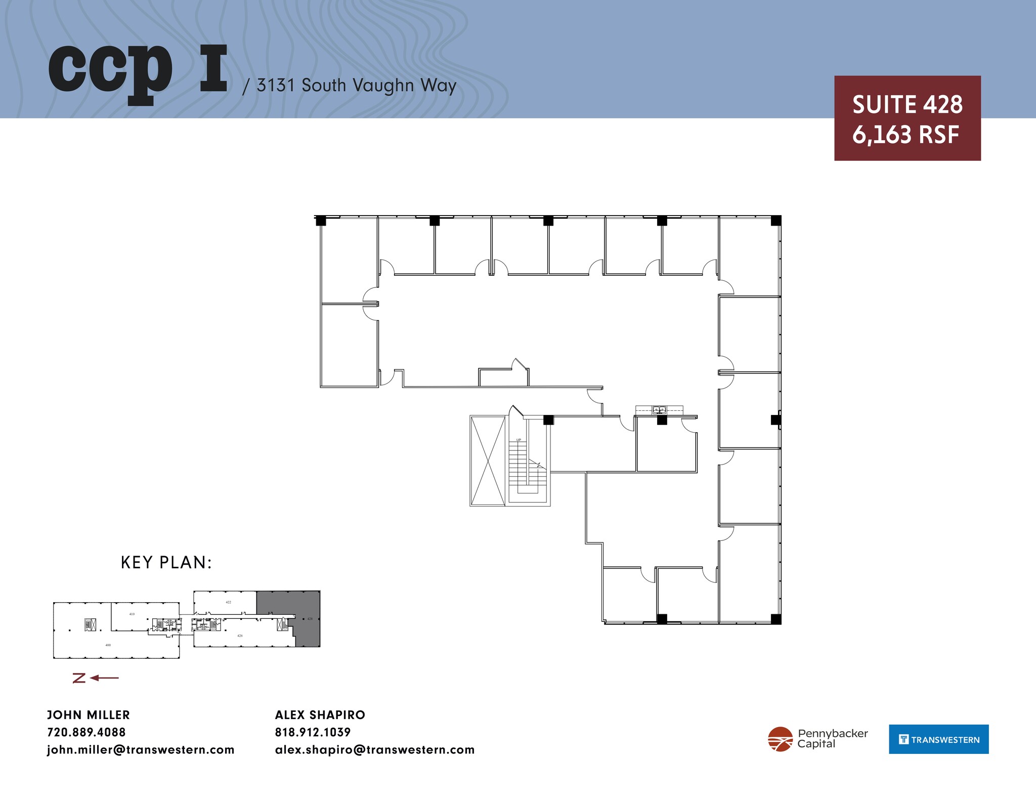 3131 S Vaughn Way, Aurora, CO for lease Site Plan- Image 1 of 2