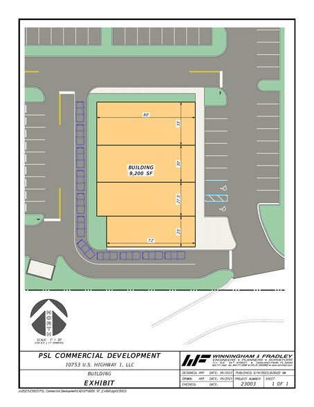 10753 S US Highway 1, Port Saint Lucie, FL for lease - Site Plan - Image 2 of 7