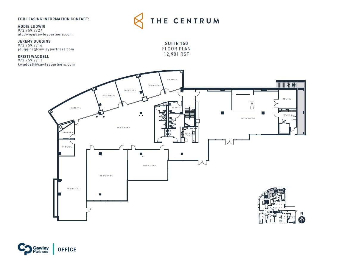 3102 Oak Lawn Ave, Dallas, TX for lease Floor Plan- Image 1 of 9