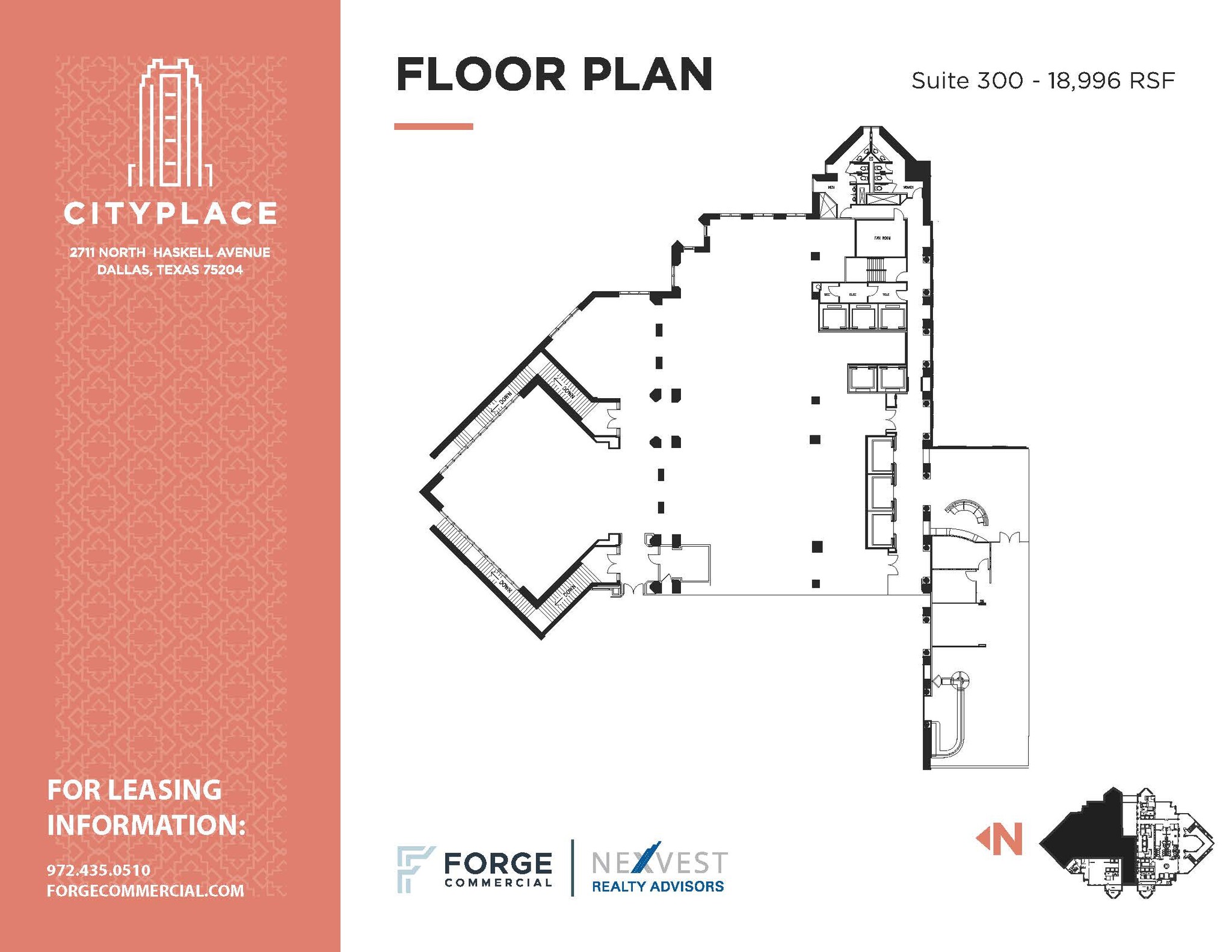 2711 N Haskell Ave, Dallas, TX for lease Floor Plan- Image 1 of 1