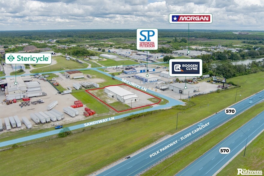 4310 Sandyway Ln, Lakeland, FL for lease - Aerial - Image 3 of 23