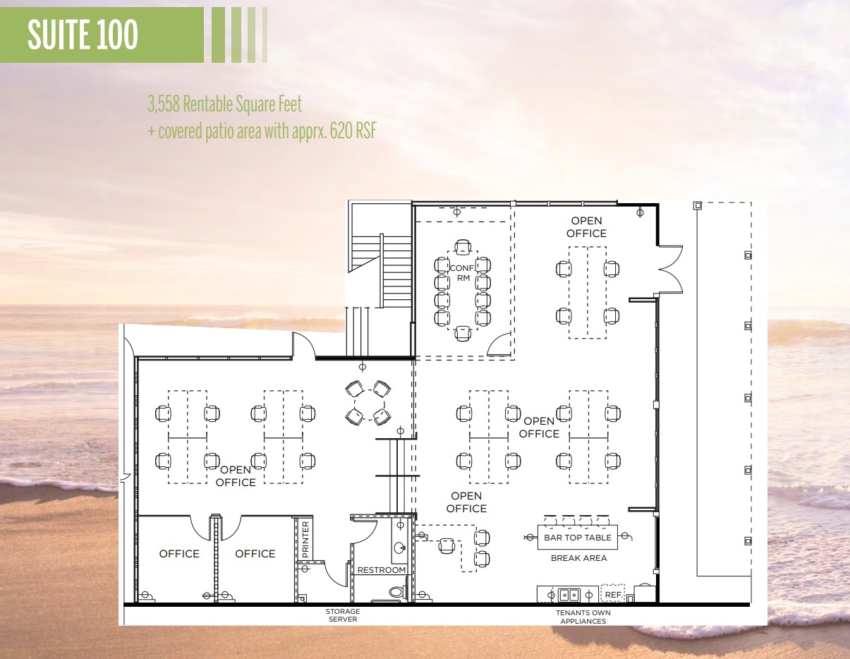 215 S Highway 101, Solana Beach, CA for lease Floor Plan- Image 1 of 1