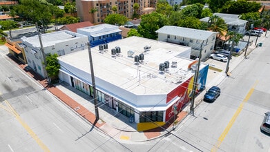 300 SW 17th Ave, Miami, FL - AERIAL  map view
