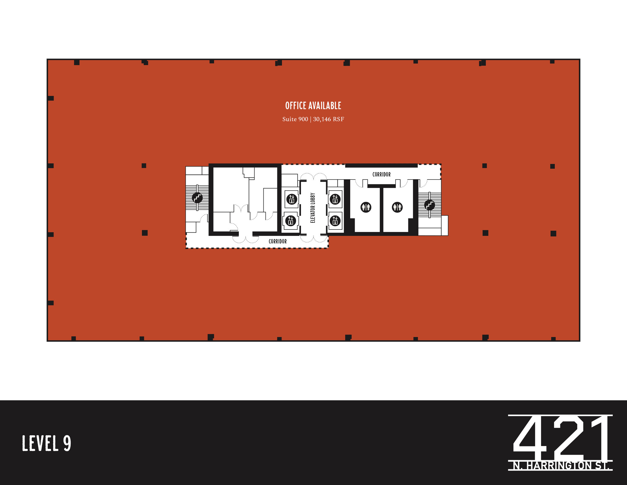 421 N Harrington St, Raleigh, NC for lease Floor Plan- Image 1 of 1