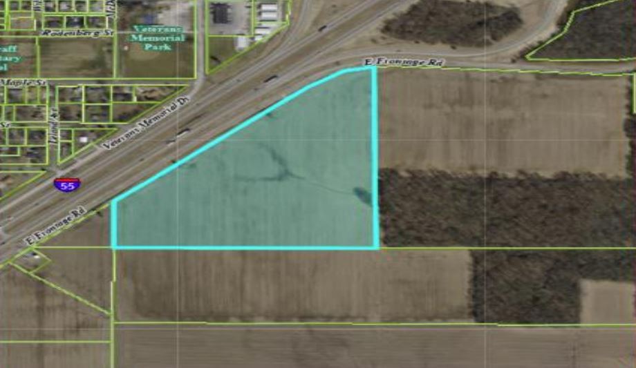 E Frontage Rd, New Douglas, IL for sale - Primary Photo - Image 1 of 1