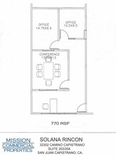 32302 Camino Capistrano, San Juan Capistrano, CA for lease Floor Plan- Image 1 of 6