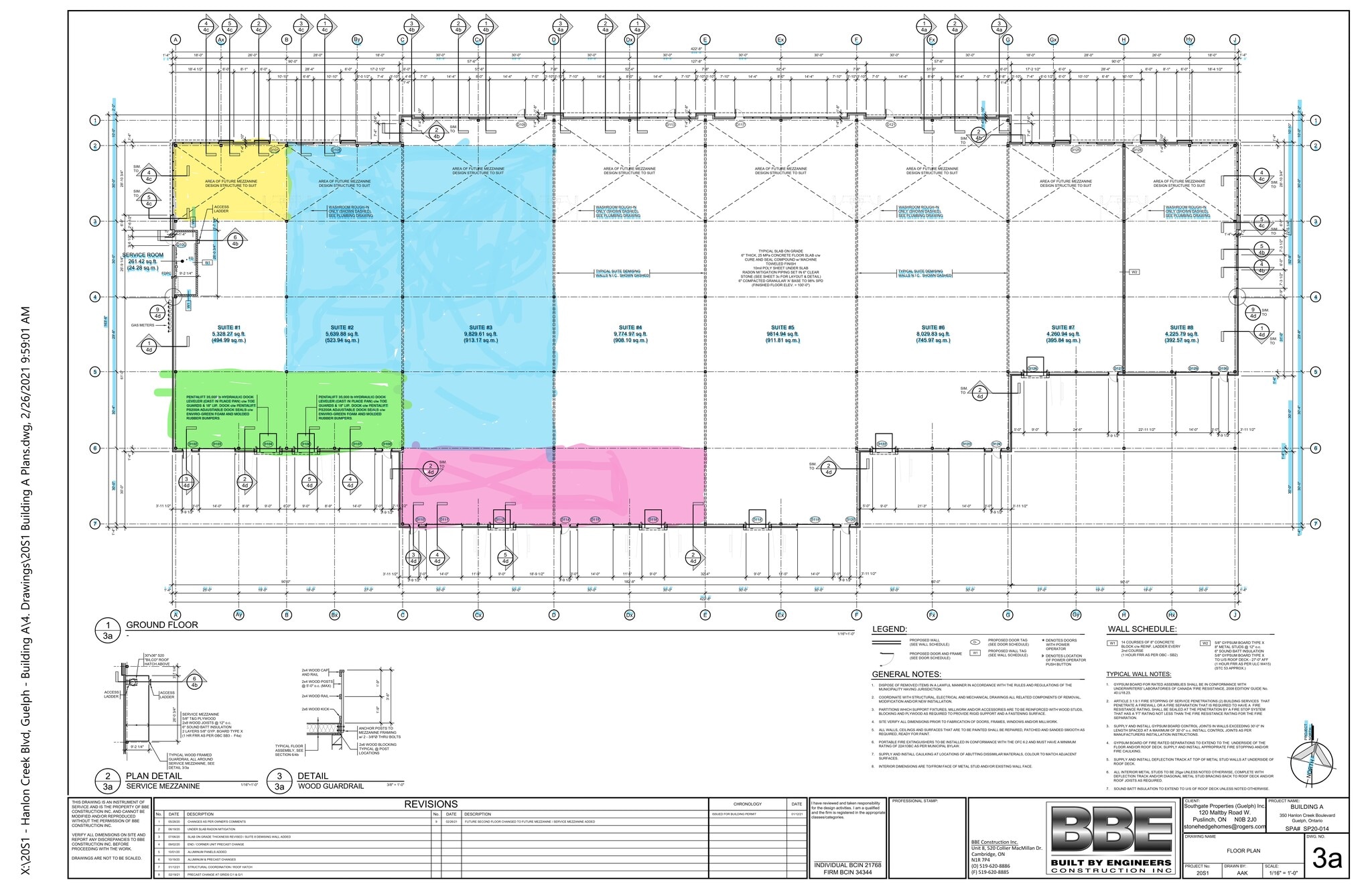 350 Hanlon Creek Blvd, Guelph, ON for lease Site Plan- Image 1 of 8