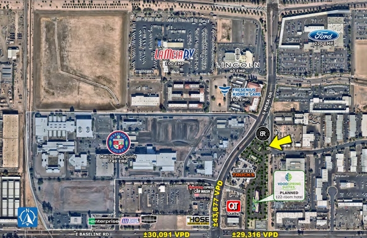 NEC Mesa Dr & Baseline Rd, Mesa, AZ for sale - Building Photo - Image 1 of 1