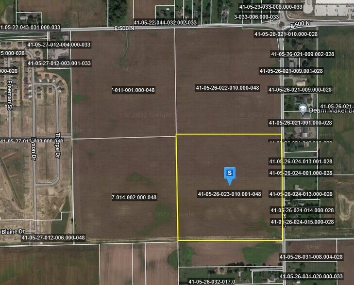 Whiteland Rd, Whiteland, IN for lease - Plat Map - Image 2 of 2