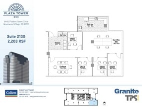6400 S Fiddlers Green Cir, Greenwood Village, CO for lease Floor Plan- Image 1 of 1