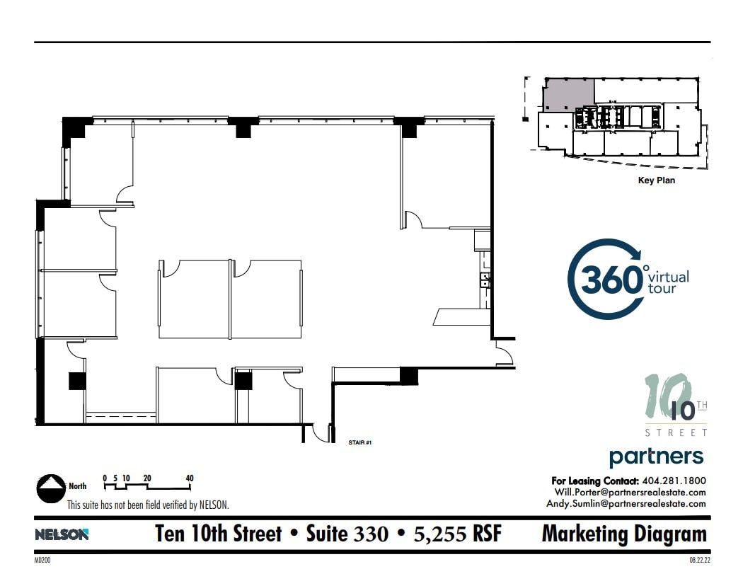 10 10th St, Atlanta, GA for lease Floor Plan- Image 1 of 1
