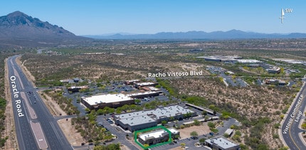 2506 E Vistoso Commerce Loop, Tucson, AZ - AERIAL  map view