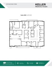 601 S Main St, Keller, TX for lease Floor Plan- Image 2 of 9