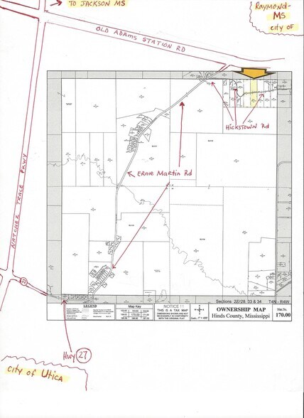Hickstown Rd, Utica, MS for sale - Primary Photo - Image 1 of 1
