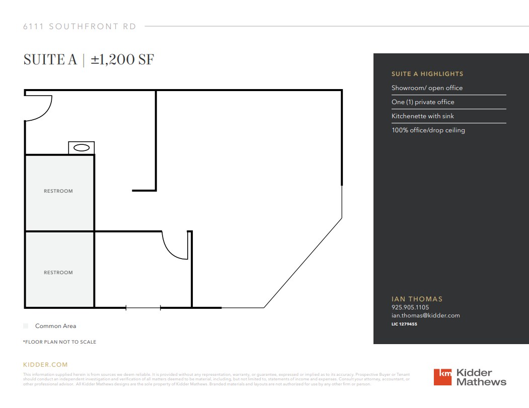6111 Southfront Rd, Livermore, CA for lease Floor Plan- Image 1 of 1