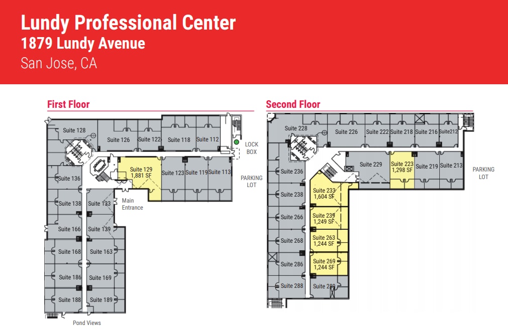 1879 Lundy Ave, San Jose, CA for lease Floor Plan- Image 1 of 1