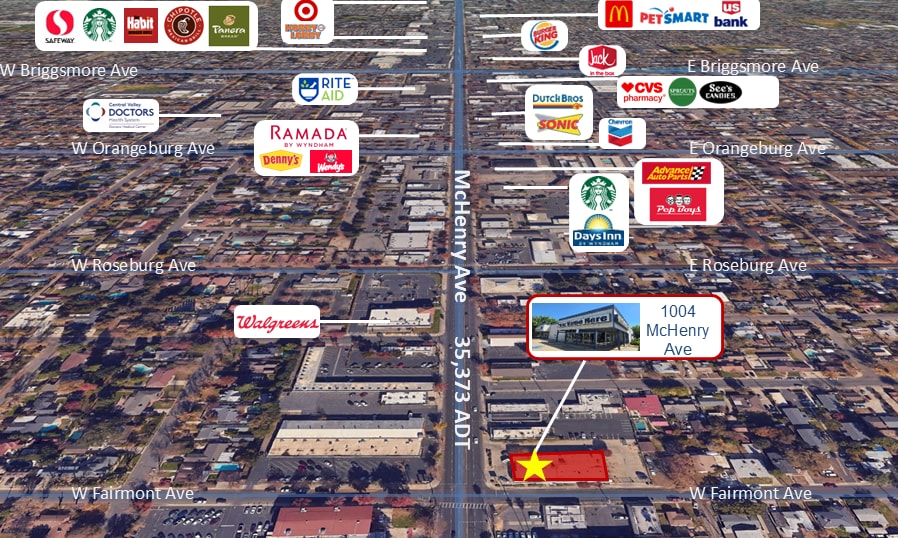 1004 Mchenry Ave, Modesto, CA for lease - Building Photo - Image 1 of 18