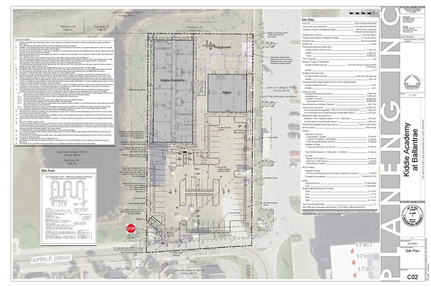 Aprile Dr, Lutz, FL for lease - Site Plan - Image 3 of 5