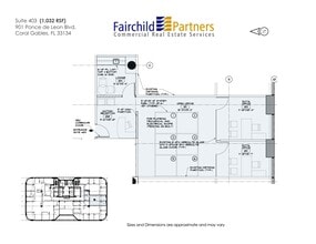 901 Ponce de Leon Blvd, Coral Gables, FL for lease Site Plan- Image 1 of 1