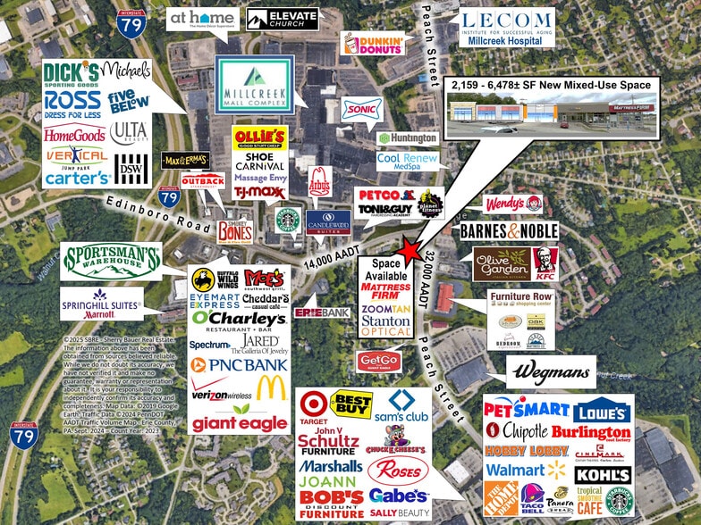 5942 Peach St, Erie, PA for lease - Building Photo - Image 2 of 8