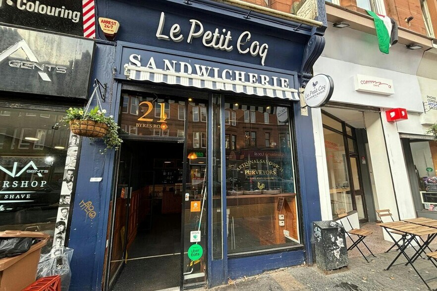 21 Byres Rd, Glasgow for sale - Building Photo - Image 1 of 1