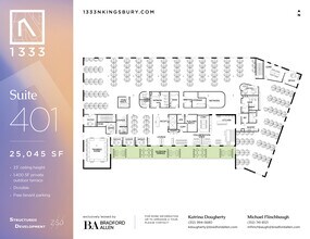 1333 N Kingsbury St, Chicago, IL for lease Floor Plan- Image 1 of 1