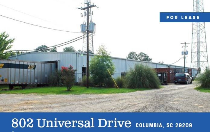 802 Universal Dr, Columbia, SC for sale - Building Photo - Image 1 of 1