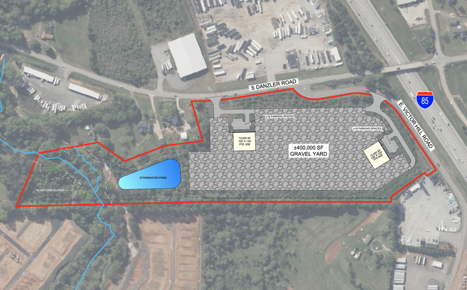 0 Danzler Rd, Duncan, SC for lease - Site Plan - Image 3 of 3