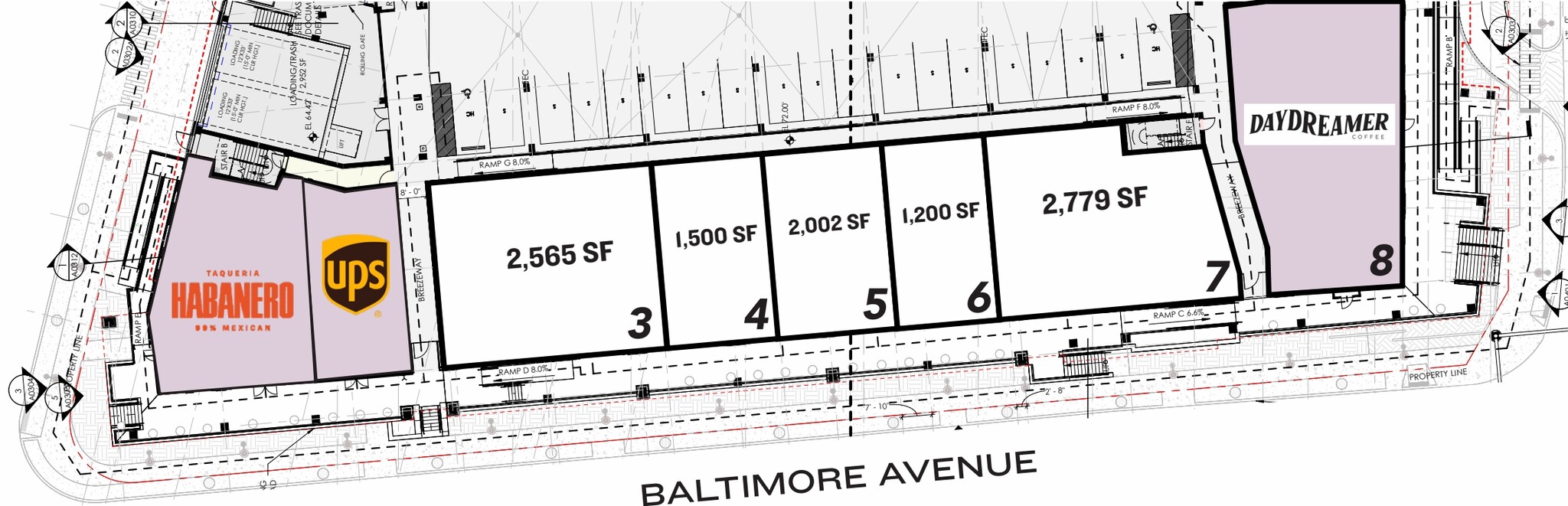 8145 Baltimore Ave, College Park, MD for lease Site Plan- Image 1 of 1