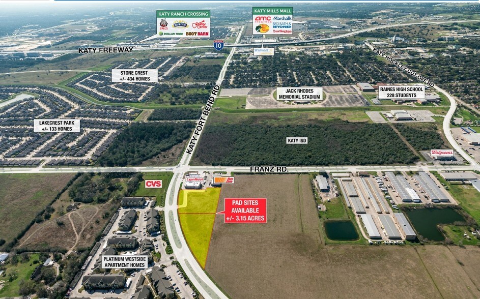 Katy Fort Bend Rd Franz Rd Katy Tx 77493 Commercial Land