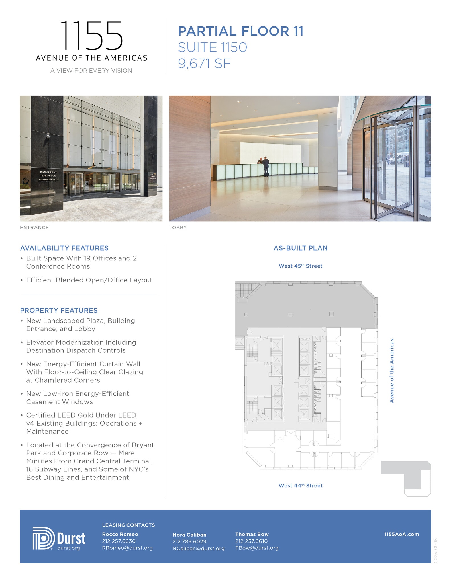 1155 Avenue of the Americas, New York, NY for lease Interior Photo- Image 1 of 1