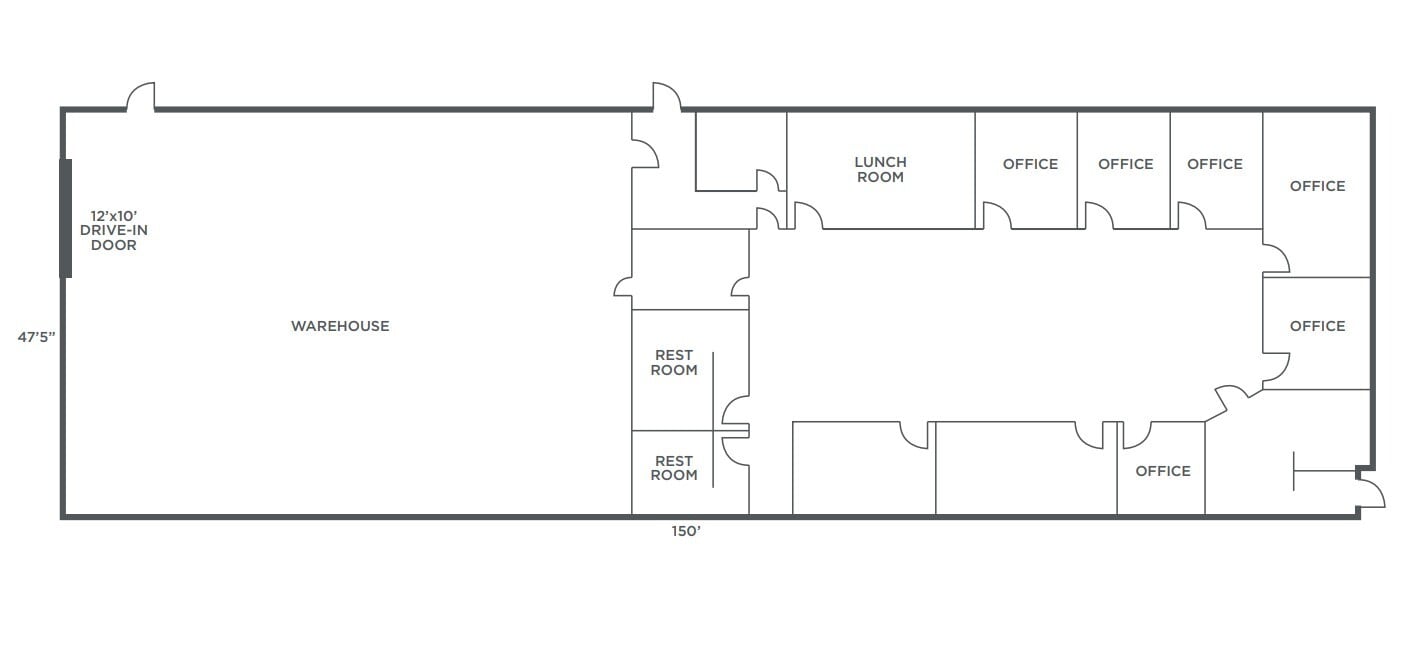 10221 Sweet Valley Dr, Valley View, OH for lease Floor Plan- Image 1 of 1