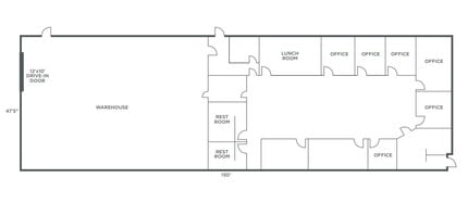 10221 Sweet Valley Dr, Valley View, OH for lease Floor Plan- Image 1 of 1