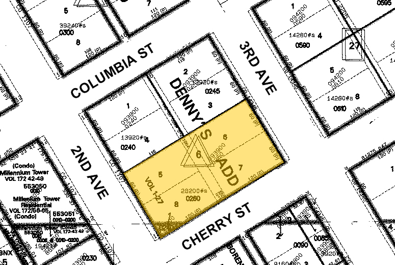 710 2nd Ave, Seattle, WA for lease - Plat Map - Image 2 of 10